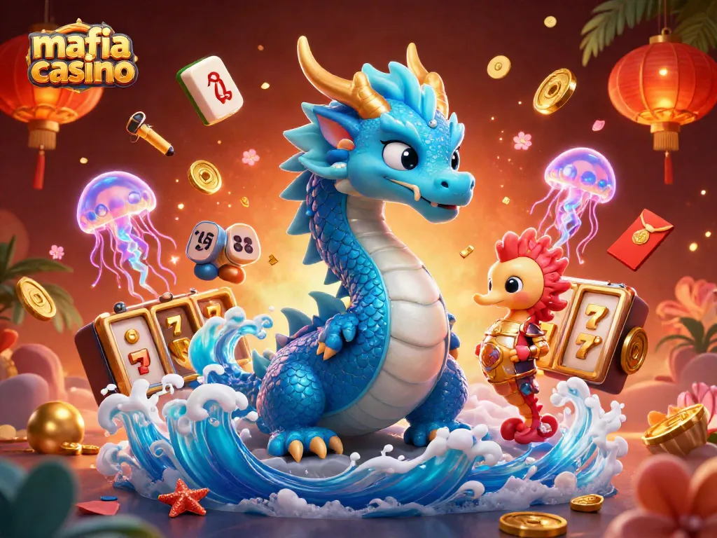 Play exciting games at mafia casino with animated characters and vibrant elements.