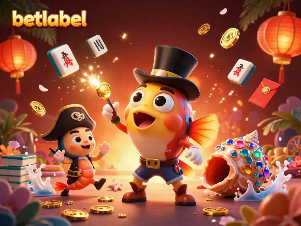 Experience the thrill of gaming at betlabel with vibrant 3D characters and elements.